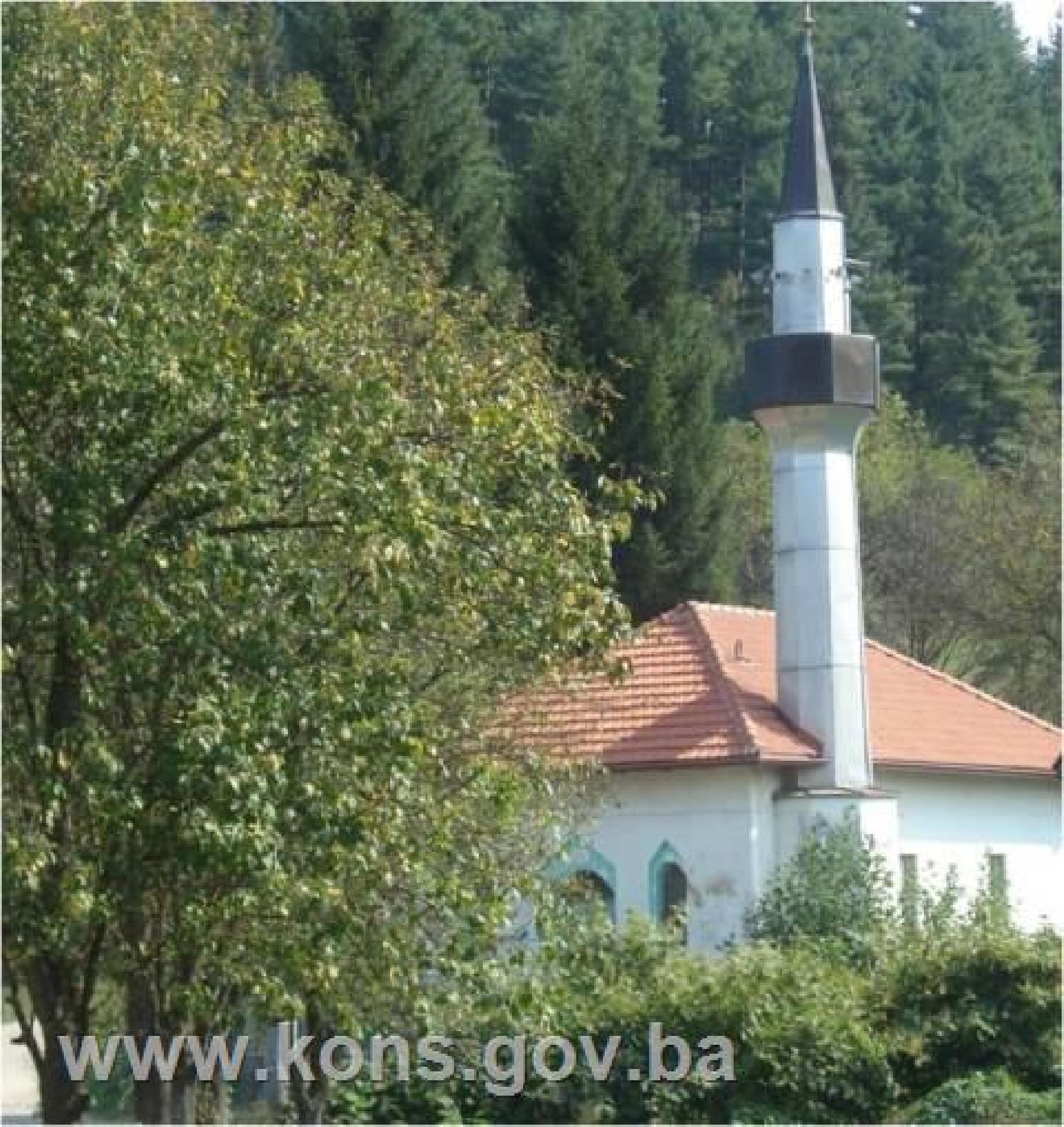 Džamija Zagrad sa haremom, nacionalni spomenik